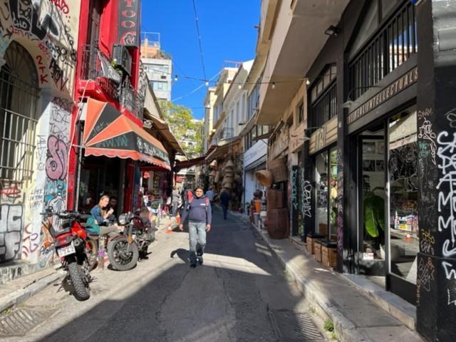 Christiana'S Lovely Apartment In Psyri, Αθήνα Εξωτερικό φωτογραφία